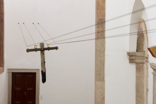 Estais (detail of the installation in the exhibition "Estais", Municipal Museum of Faro, from October 20 to November 18, 2018)